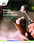 Get the Scoop on Hydrocolloids