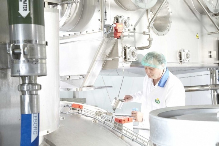 Arla cottage cheese production, Stourton